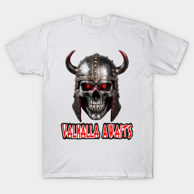 Valhalla Awaits T-Shirt by Perfect Sense